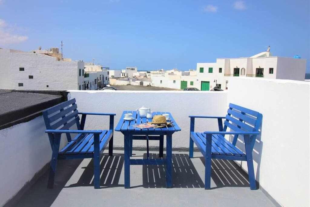 Casa Alejandra Con Terraza Y Barbacoa Villa El Golfo Dış mekan fotoğraf